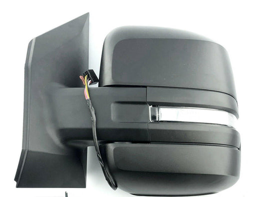 VW CRAFTER 2017 - 2024 DOOR WING MIRROR MANUAL LEFT PASSENGERS WITH INDICATOR