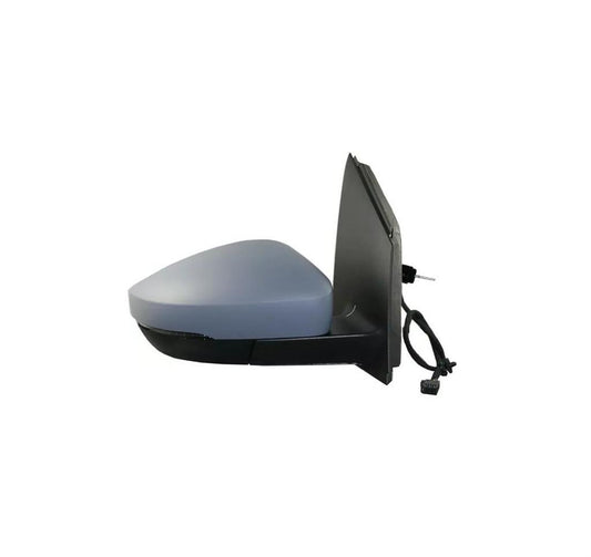VW POLO 2009 – 2014 DOOR MIRROR PRIMED ELECTRIC HEATED DRIVER SIDE RIGHT NEW