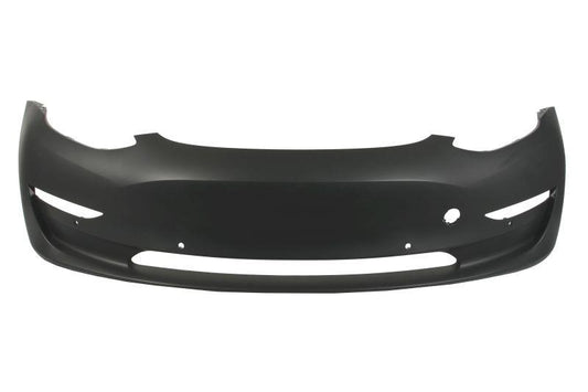 TESLA MODEL 3 2019 – 2024 FRONT BUMPER PRIMED WITH 4 PARKING SENSOR HOLES