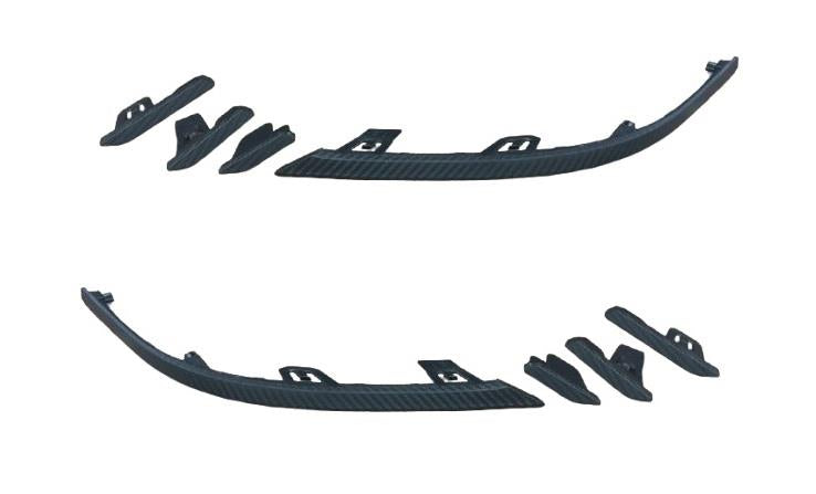 MG 4 2022 ON FRONT BUMPER LOWER SPOILER TRIMS BOTH SIDE 8 PEICES