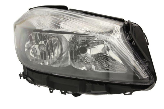 MERCEDES A CLASS W176 2012 - 2018 HEADLIGHT LAMP CHROME HALOGEN DRIVERS HELLA