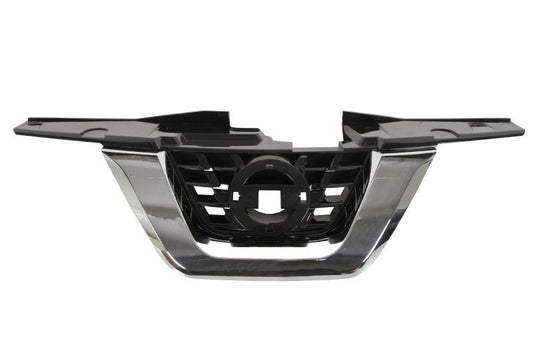 FOR NISSAN JUKE 2014 - 2019 FRONT MAIN BADGE GRILLE WITH CHROME & CAMERA HOLE