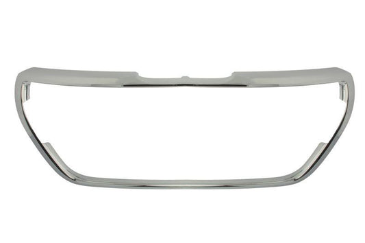 PEUGEOT 208 2015 - 2019 FRONT BUMPER CENTRE GRILLE CHROME FRAME 1613485480