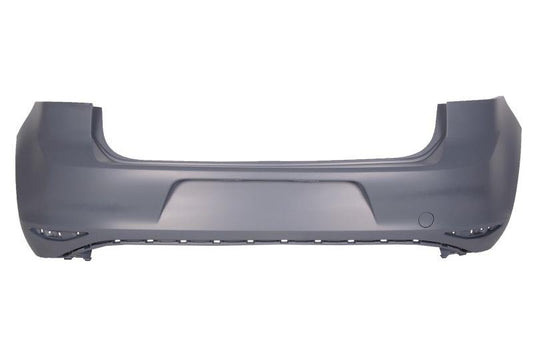VW GOLF MK7 2013 – 2017 REAR BUMPER PRIMED NO PARKING SENSOR HOLE NOT RLINE