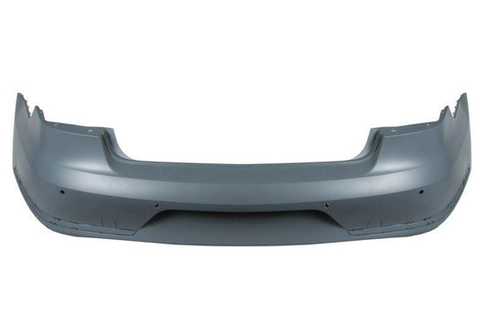 VW PASSAT B7 2011 - 2014 REAR BUMPER PRIMED WITH 4 PARKING SENSOR HOLES